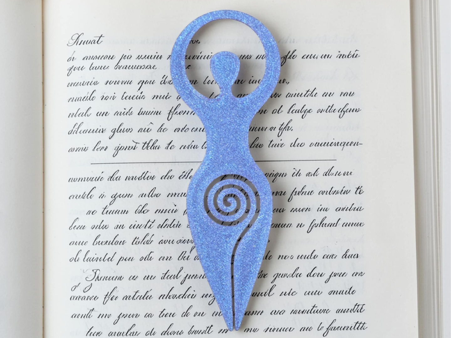 Spiral Goddess Bookmark