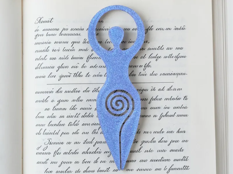Spiral Goddess Bookmark