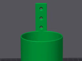 Spray bottle holder 68mm diameter bottle