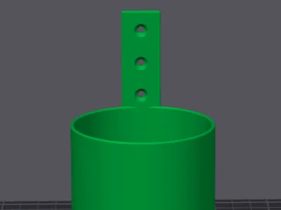 Spray bottle holder 68mm diameter bottle
