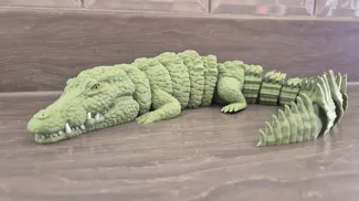 Articulated Crocodile – Realistic Fidget Reptile