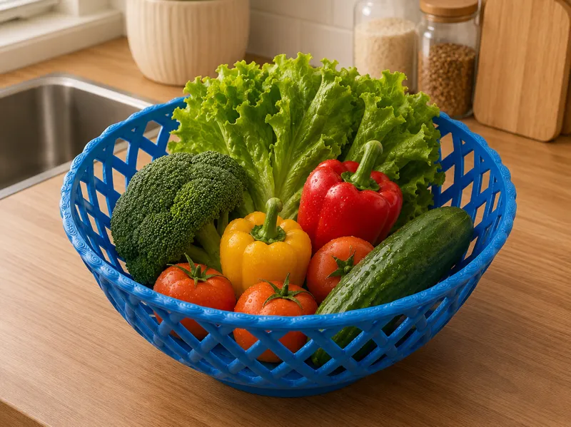 Modern Fruit Basket | Kitchen Storage Bowl