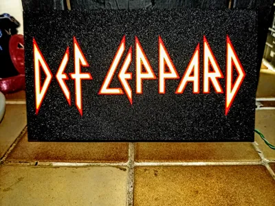 Def Leppard Lightbox