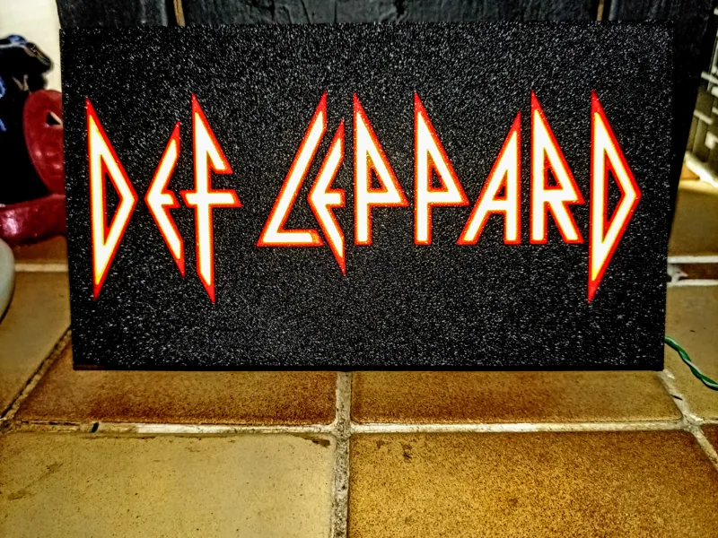 Def Leppard Lightbox
