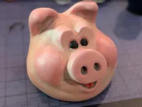 Full Piggie Head - 0.2mm layer, 2 walls, 9% gyroid infill