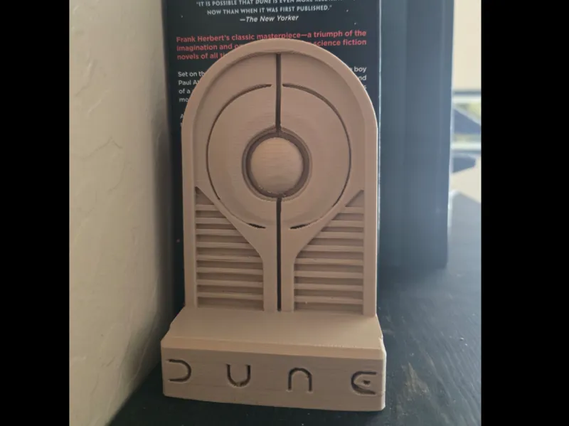 Dune themed Bookend 