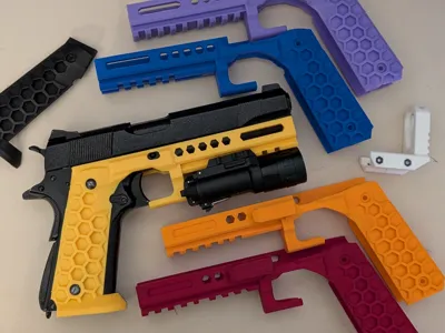 1911 (Non-Hi-Capa) Airsoft Grip Rail