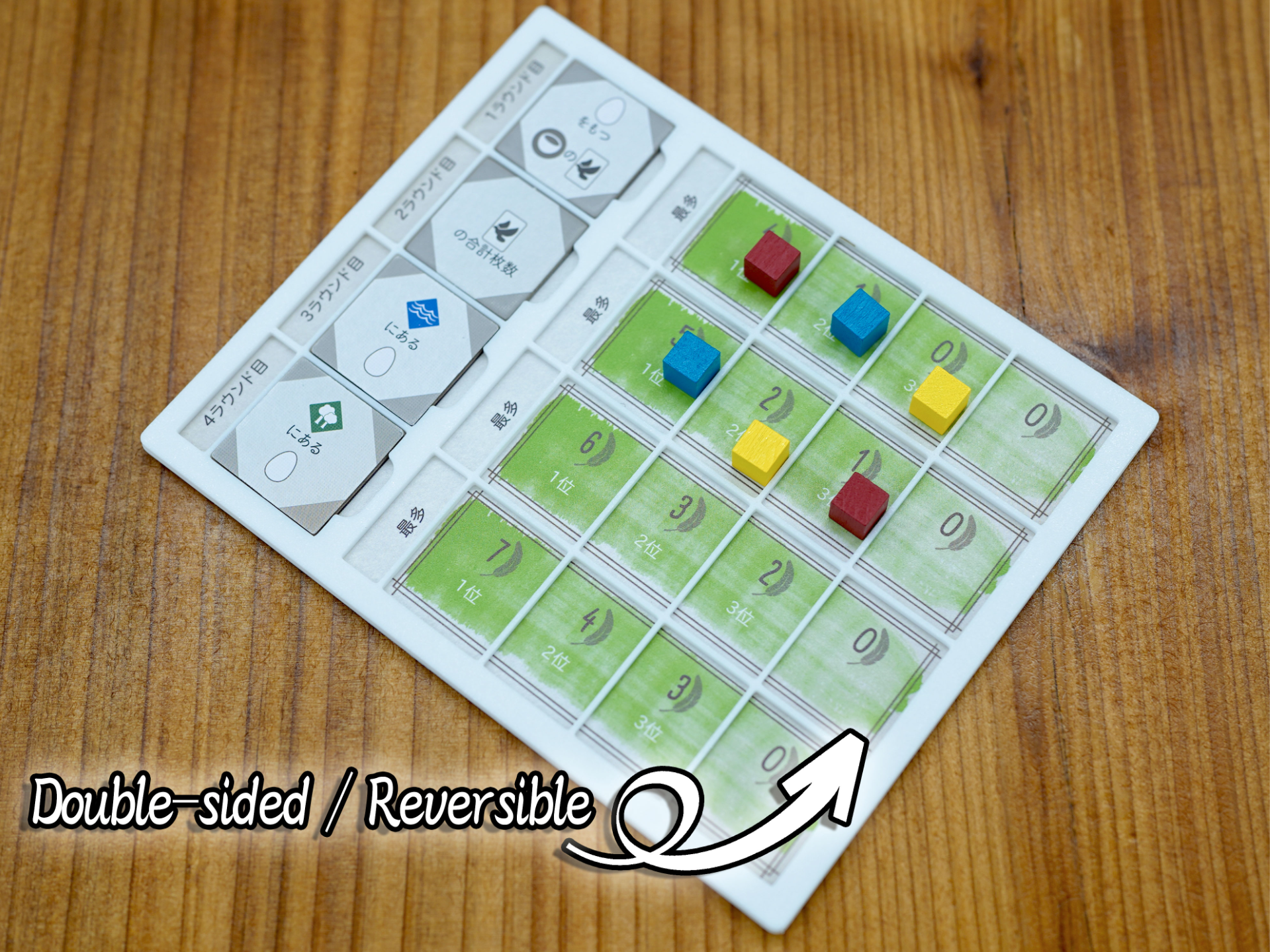 【Wingspan】 Kit for double-sided objective board