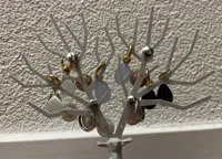 Bois de cerf porte-boucles d'oreilles — photo 1