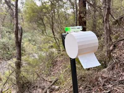 Ultimate Camping Toilet Paper Holder V2