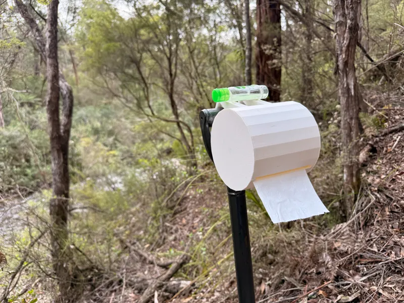 Ultimate Camping Toilet Paper Holder V2