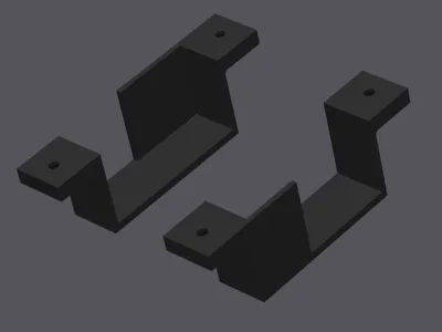 AMS2 Heater Power Brick Mount