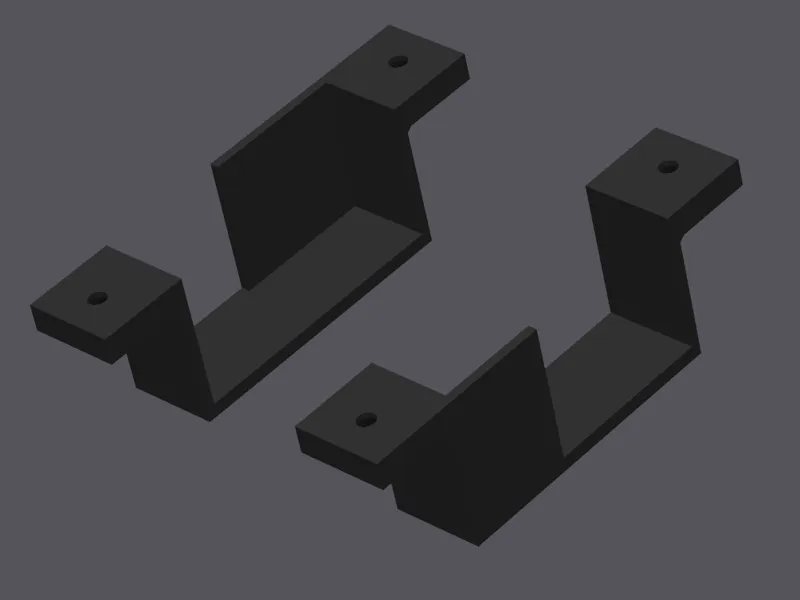 AMS2 Heater Power Brick Mount