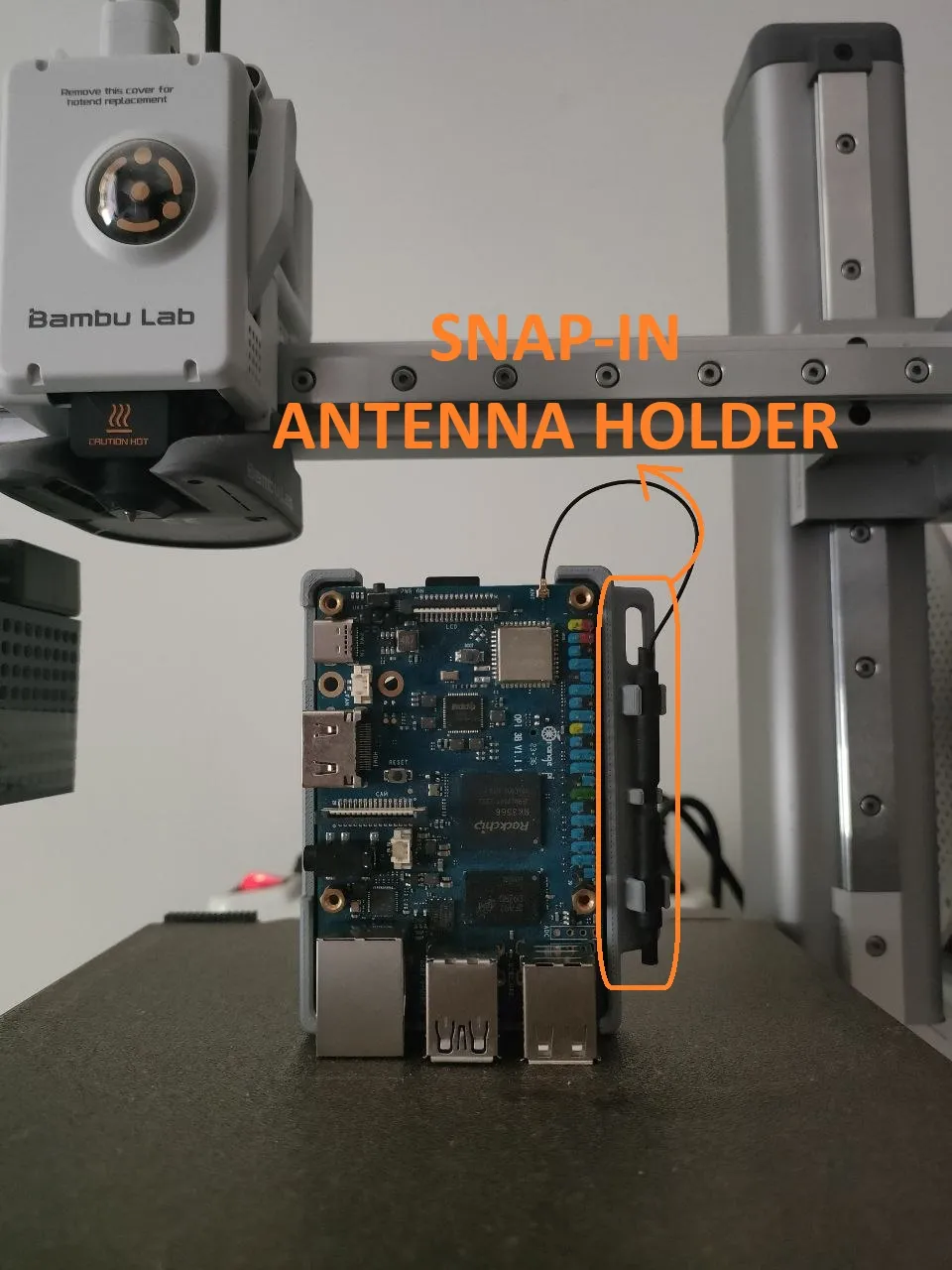 Raspberry/Orange Pi Open Case view 4