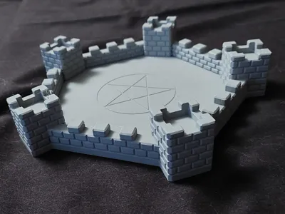 Pentagram Dice Tray
