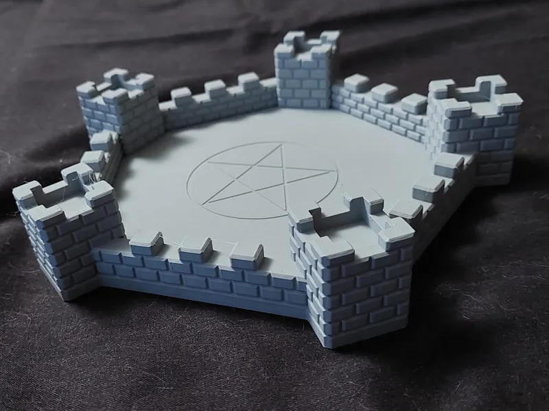 Pentagram Dice Tray