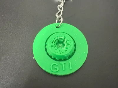 gti keychain brake disc