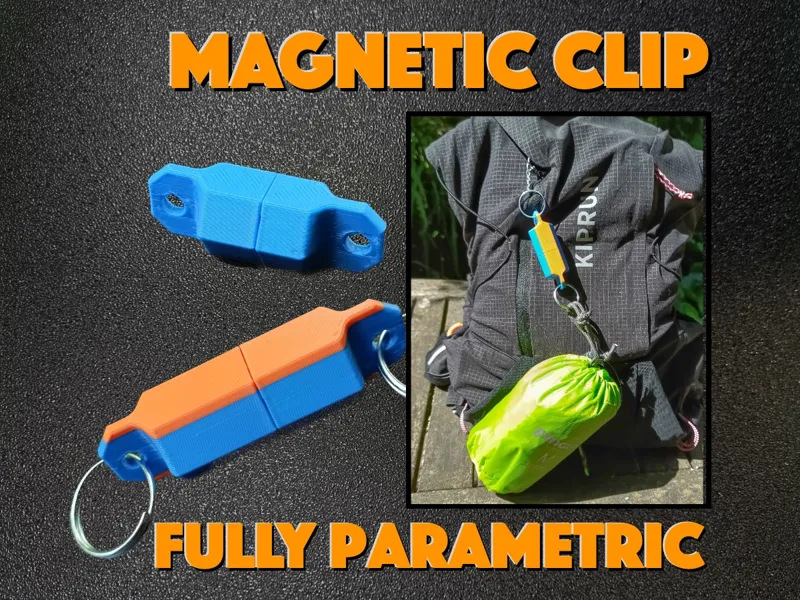 Magnetic Clip - Strong Hold & Quick Release