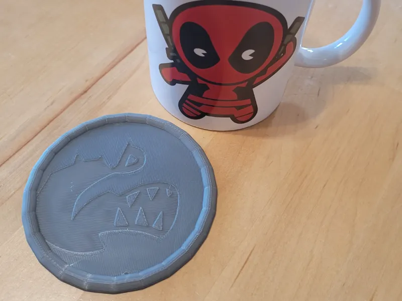 Bad Moon Untersetzer / coaster