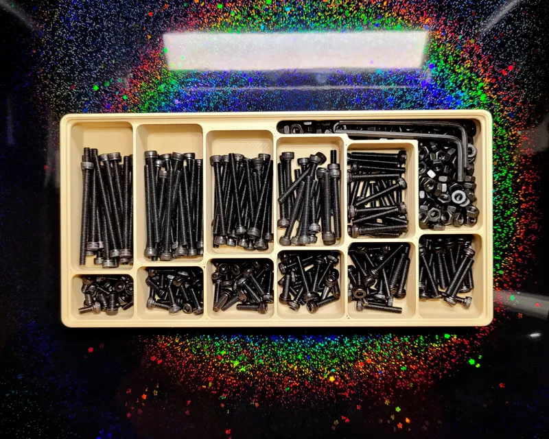 M3 Assortment box - Gridfinity 4x2