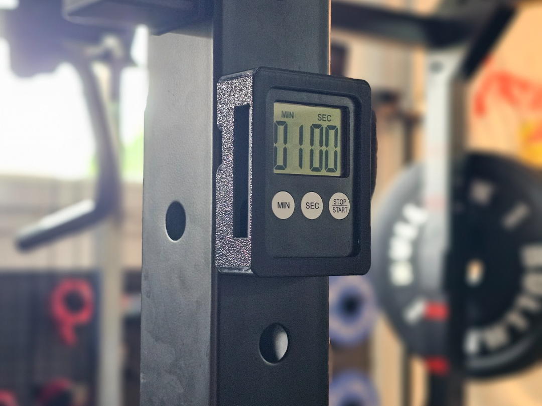 Timer magnetic support
