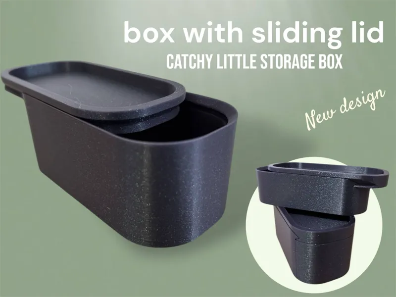 Mini Box with sliding lid