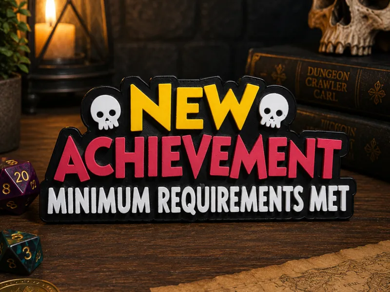 New Achievement - Minimum Requirement Met