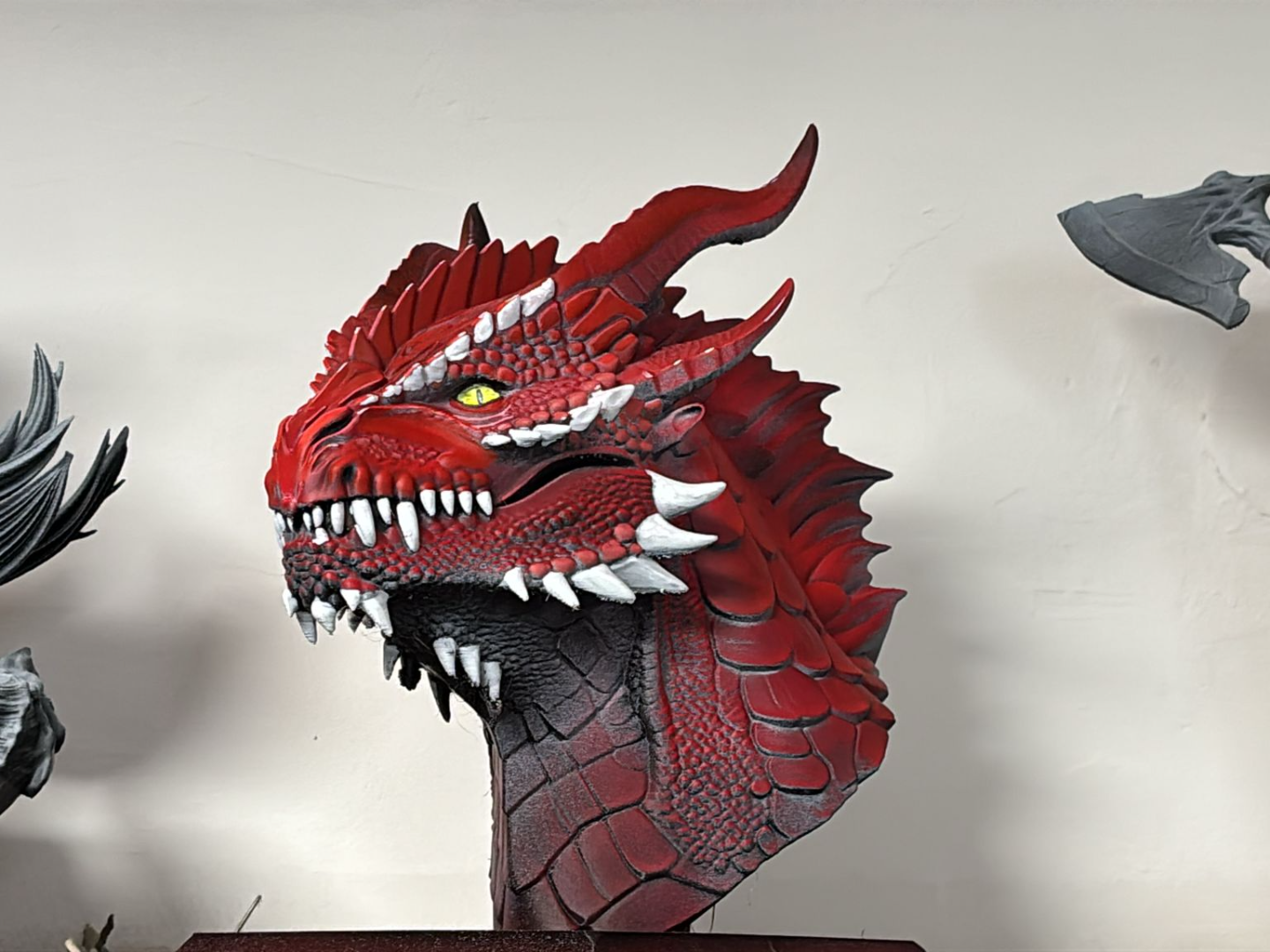 Dragon bust - ultra high details
