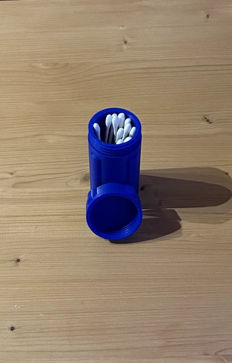 Cotton Swab Container