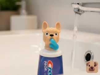 French Bulldog Toothpaste Cap