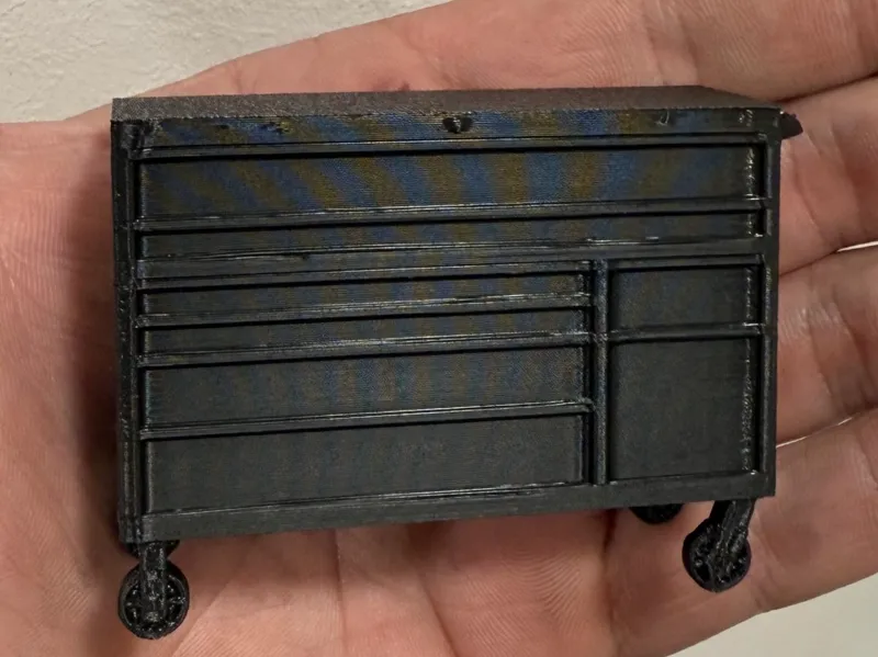 Double Bay Tool Box 1/24 scale