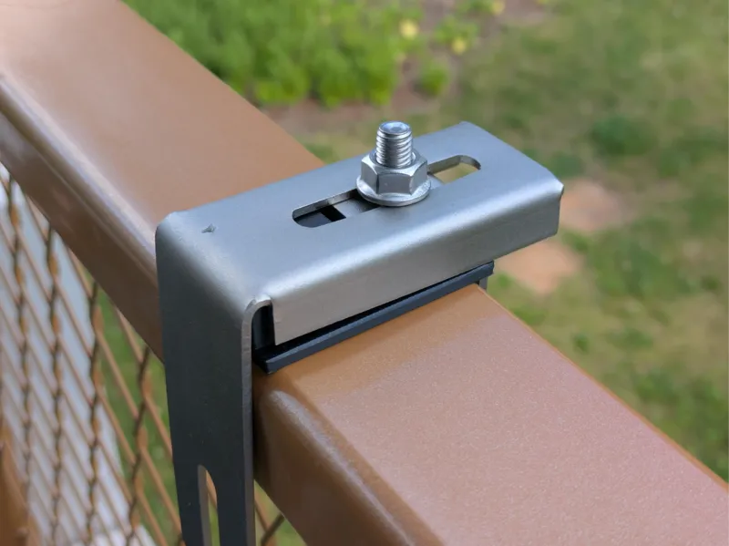 Solar Balcony Railing Protector Block / Spacer