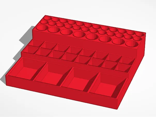 Desktop Make-up Organizer 