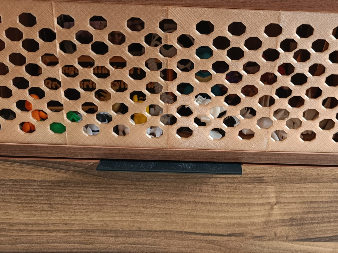 Matrix cover for TV gaming furniture