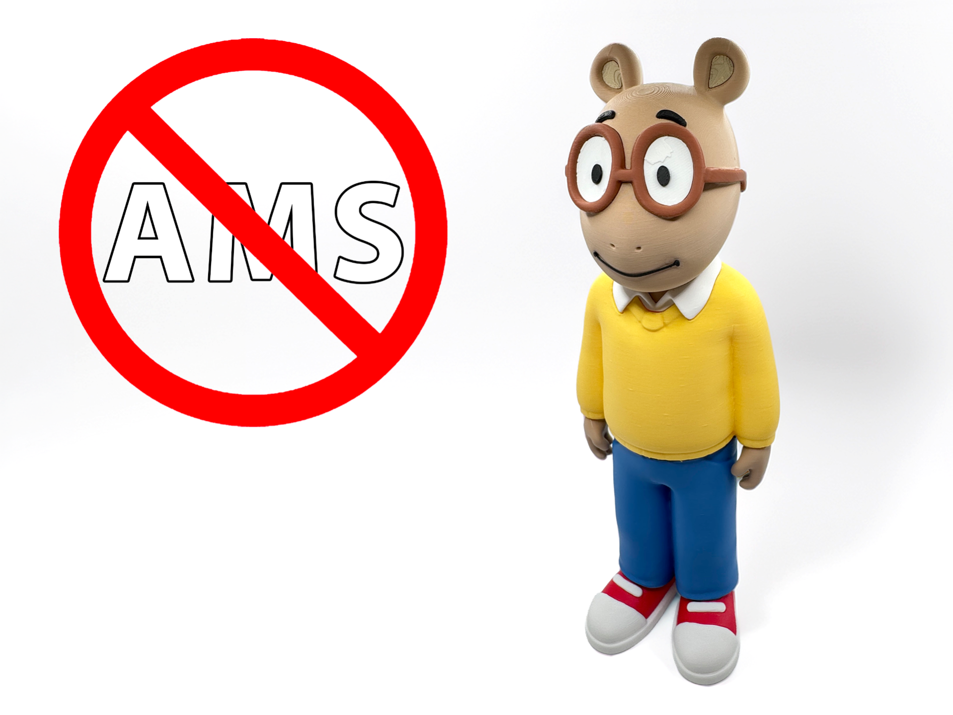 Arthur Read Cartoon NO AMS NEEDED 3D model