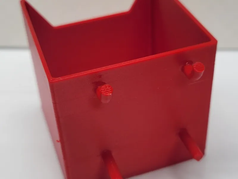 Peg Board Organizer Boxes