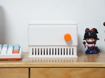 DIY Desktop Air Purifier, Compatible with Xiaomi Mijia Fresh Air Conditioner Filter, Printable with A1 mini
