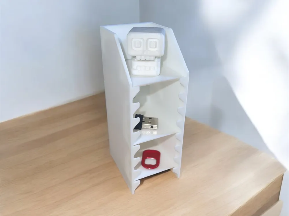 Modular Cardboard Style Display 4cm wide by M&C Prints - MakerWorld