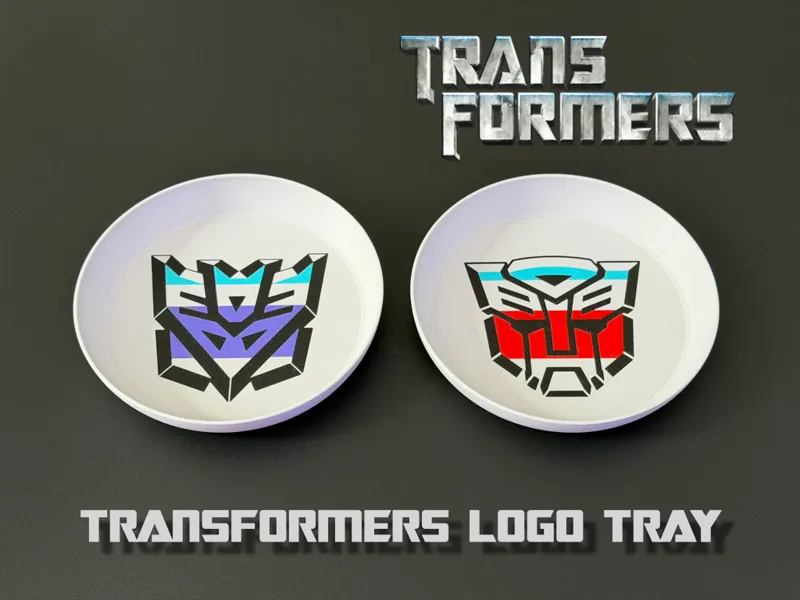 G1 Transformers Logo Tray | Bringing Childhood