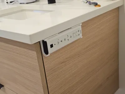 Toto Washlet Remote - Hidden Under Counter Bracket