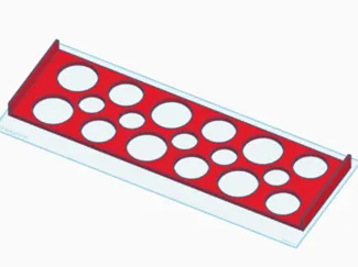Drinks Cup Tray for plastic shopping crate