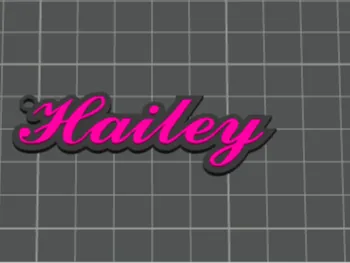 hailey keychain 