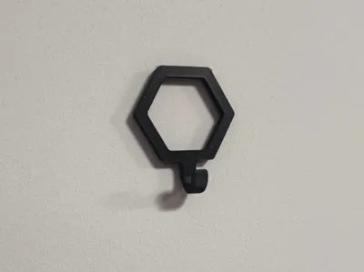 Hexagon wall hook