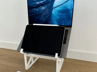 Macbook and iPad Raised Stand - portable