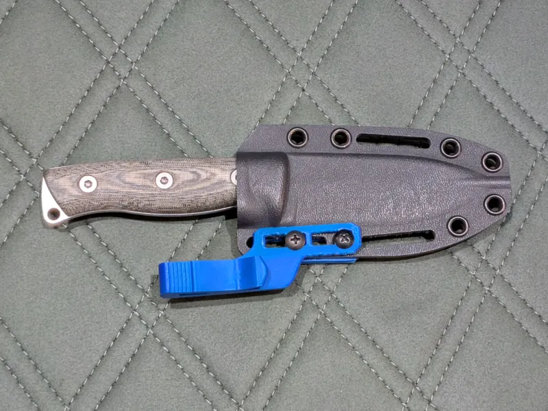 Canted Clip (Ulti Clip style) for Fixed blade