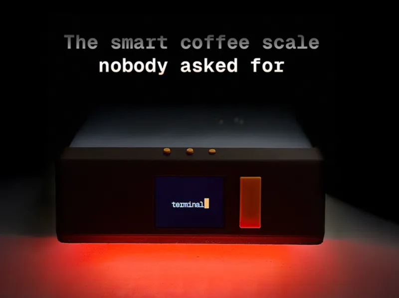 Self-restocking coffee scale