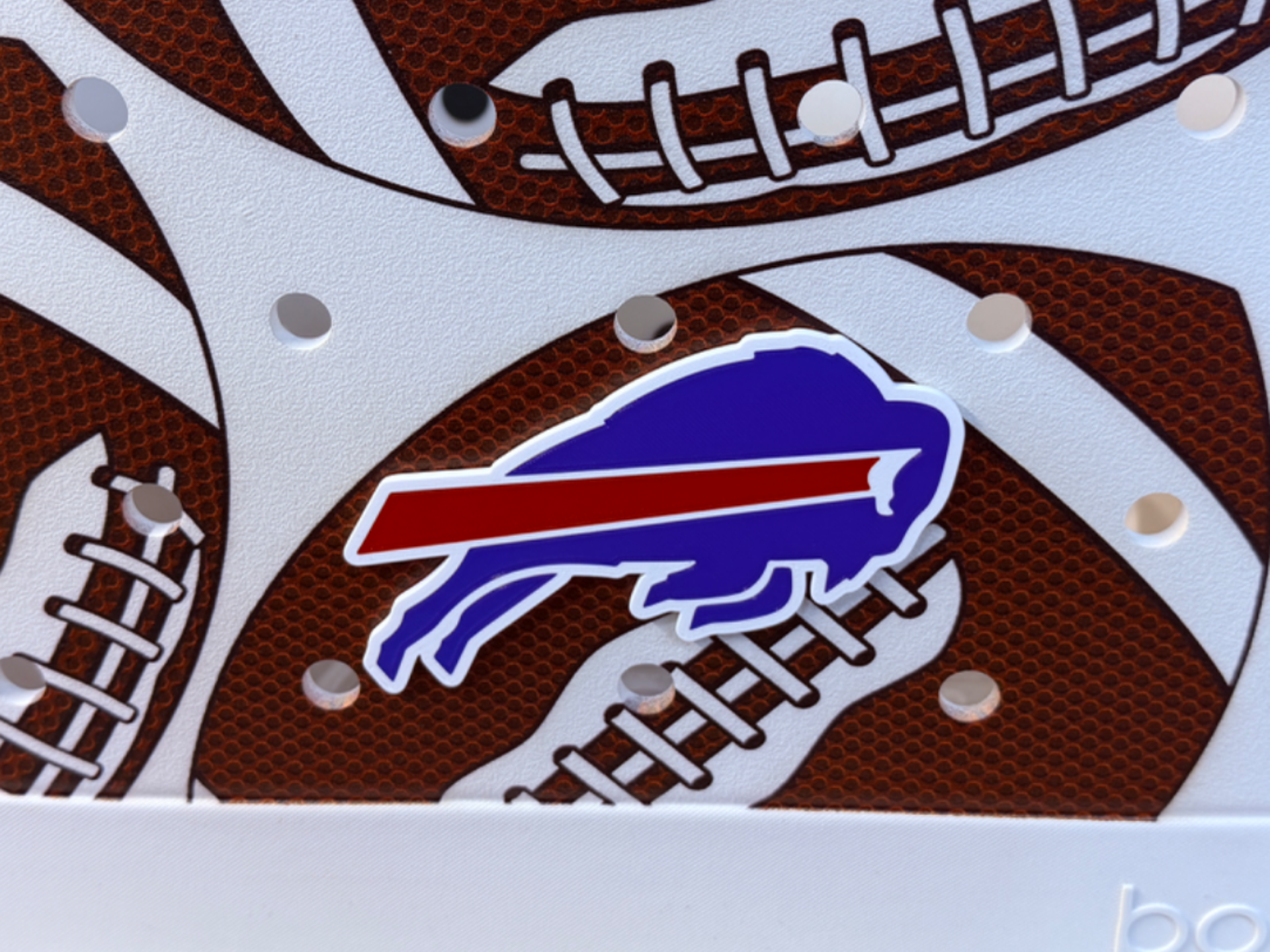 Buffalo Bills Bogg Bag Charm