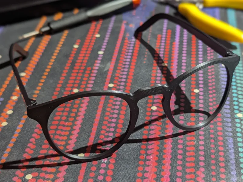 Costume Glasses Frames - No screws required