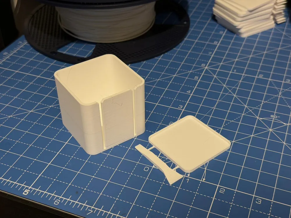 Stacking Epoxy & Adhesive Mixing Tray Set - Free 3D Print Model ...