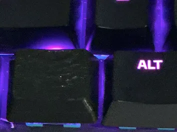 any modifier key (ctrl, cmd, option, alt, fn)